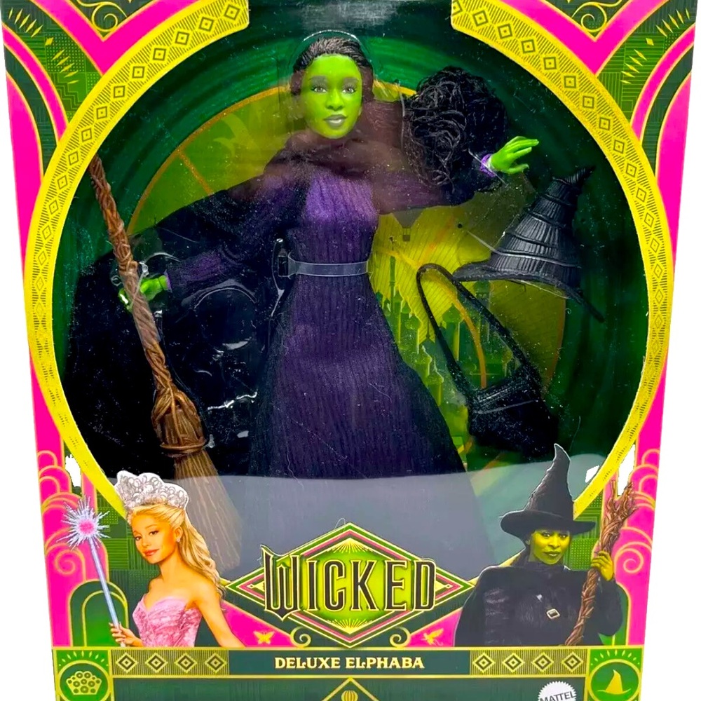 🧙🏾‍♀️ MATTEL WICKED ELPHABA DELUXE DOLL RARE URL ERROR MISPRINT 🧙🏾‍♀️